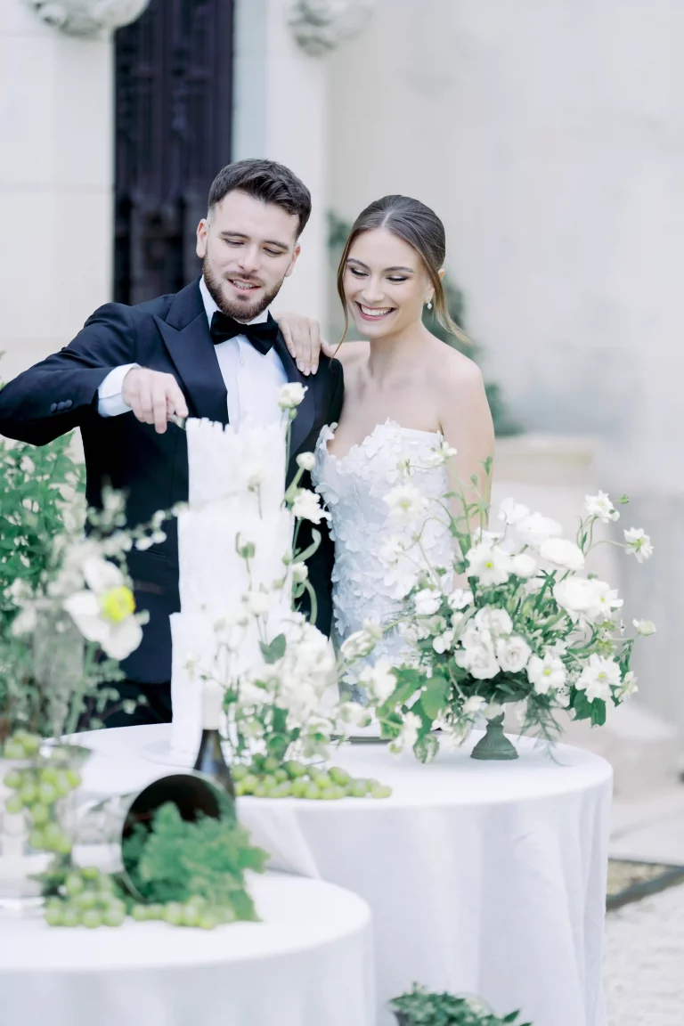 Inspiration mariage haut de gamme avec création de cake design