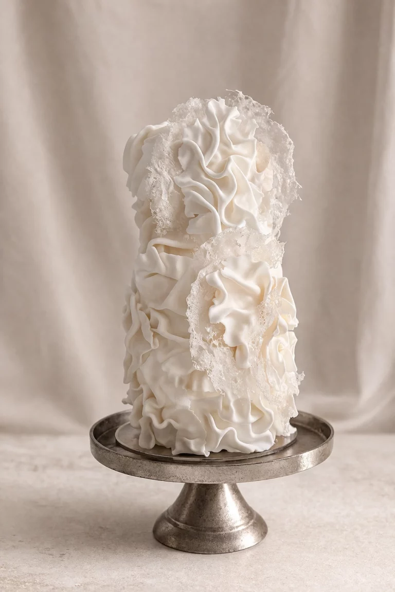 Pièce montée mariage vintage blanche Dijon Bourgogne Franche-Comté